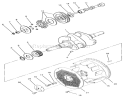 Crankshaft, Camshaft & Flywheel Assembly Diagram and Parts List for 74041 39000001-39999999 - 1993 Toro Lawn Tractor