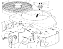 Cover, Fuel Pump, Coil, Regulator & Governor Linkage Diagram and Parts List for 74021 39000001-39999999 - 1993 Toro Lawn Tractor