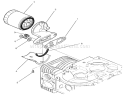 Part Location Diagram of NN10487 Toro Oil-Drain