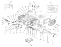 Engine Cylinder Block Assembly Diagram and Parts List for 74120 490001-499999 - 1994 Toro Lawn Tractor