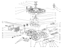 Transmission Assembly Eaton Model 781-016 Diagram and Parts List for 74120 490001-499999 - 1994 Toro Lawn Tractor