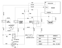 Electric Schematic Diagram and Parts List for 74120 490001-499999 - 1994 Toro Lawn Tractor
