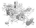 Engine Cylinder Block P224 G Spec. E Diagram and Parts List for 74140 39000001-39999999 - 1993 Toro Lawn Tractor