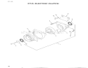 P.t.o. Electric Clutch Diagram and Parts List for 74140 39000001-39999999 - 1993 Toro Lawn Tractor