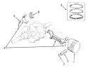 Piston And Rod Diagram and Parts List for 74140 49000001-49999999 - 1994 Toro Lawn Tractor