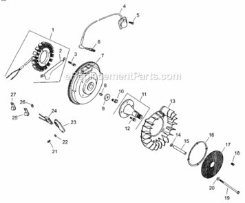 IgnitionElectrical_Assembly__Group_5 Diagram and Parts List for 74225 220000001-220999999 Toro Lawn Mower