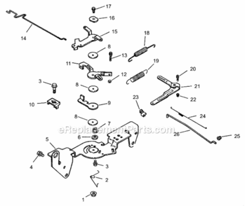 Engine_Control_Assembly__Group_9 Diagram and Parts List for 74225 220000001-220999999 Toro Lawn Mower
