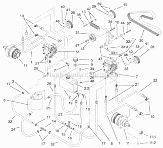Page Q Diagram and Parts List for 74226 210000001-210002100 Toro Lawn Tractor