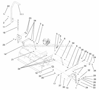 Page G Diagram and Parts List for 74226 210002101-210999999 Toro Lawn Tractor