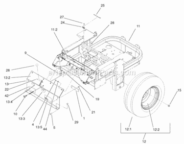 Part Location Diagram of 104-8172 Toro Decal-Mobil 1