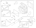 Cylinder Head Assembly Diagram and Parts List for 74301 230000001-230999999 - 2003 Toro Lawn Tractor