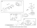 Blower Housing Assembly Diagram and Parts List for 74301 230000001-230999999 - 2003 Toro Lawn Tractor