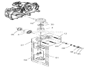 Cylinder Block Assembly Diagram and Parts List for 74325 230000001-230999999 - 2003 Toro Lawn Tractor