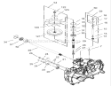Fan and Pulley Assembly Diagram and Parts List for 74330 230000001-230999999 - 2003 Toro Lawn Tractor