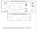 Carburetor Overhaul Kit Assembly Diagram and Parts List for 74330 240000001-240001179 - 2004 Toro Lawn Tractor