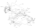 Control Assembly Diagram and Parts List for 74350 230000001-230999999 - 2003 Toro Lawn Tractor