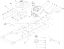 Engine Assembly Diagram and Parts List for 74352 250000001-250999999 - 2005 Toro Lawn Tractor