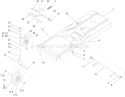 Frame Assembly Diagram and Parts List for 74352 250000001-250999999 - 2005 Toro Lawn Tractor