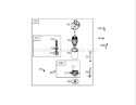Starter Assembly Diagram and Parts List for 74352 250000001-250999999 - 2005 Toro Lawn Tractor