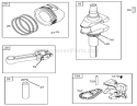 Crankshaft Assembly Diagram and Parts List for 74352 250000001-250999999 - 2005 Toro Lawn Tractor