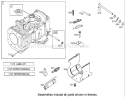 Cylinder Assembly Diagram and Parts List for 74352 250000001-250999999 - 2005 Toro Lawn Tractor