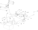 Electrical Assembly Diagram and Parts List for 74353 260000001-260999999 - 2006 Toro Lawn Tractor