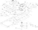 Engine Assembly Diagram and Parts List for 74353 260000001-260999999 - 2006 Toro Lawn Tractor