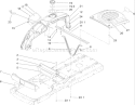 Styling Assembly Diagram and Parts List for 74353 260000001-260999999 - 2006 Toro Lawn Tractor