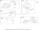 Crankshaft Assembly Diagram and Parts List for 74351 240000001-240999999 - 2004 Toro Lawn Tractor