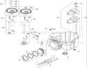 Crankscase Assembly Diagram and Parts List for 74360 270000001-270999999 - 2007 Toro Lawn Tractor