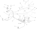 Electrical Assembly Diagram and Parts List for 74360 280000001-280999999 - 2008 Toro Lawn Tractor