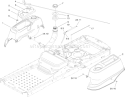 Part Location Diagram of 110-6890 Toro Fuel Tank Asm