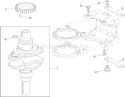 Crankshaft Assembly Diagram and Parts List for 74363 290000505-290999999 - 2009 Toro Lawn Tractor