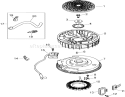 Ignition and Electrical Assembly Diagram and Parts List for 74370 290000001-290999999 - 2009 Toro Lawn Tractor