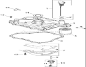 Oil Pan and Lubrication Assembly Diagram and Parts List for 74370 290000001-290999999 - 2009 Toro Lawn Tractor