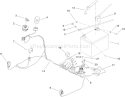 Electrical Assembly Diagram and Parts List for 74373 290000001-290004012 - 2009 Toro Lawn Tractor