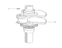Crankshaft Assembly Diagram and Parts List for 74373 290000001-290004012 - 2009 Toro Lawn Tractor