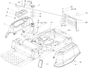 Styling and Fuel System Assembly Diagram and Parts List for 74374 270000001-270999999 - 2007 Toro Lawn Tractor