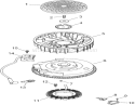 Ignition and Electrical Assembly Diagram and Parts List for 74375 280000001-280999999 - 2008 Toro Lawn Tractor