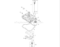 Oil Pan and Lubrication Assembly Diagram and Parts List for 74380 280000001-280999999 - 2008 Toro Lawn Tractor