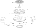 Ignition and Electrical Assembly Diagram and Parts List for 74380 290000001-290000325 - 2009 Toro Lawn Tractor