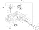 Oil Pan and Lubrication Assembly Diagram and Parts List for 74381 280000001-280999999 - 2008 Toro Lawn Tractor