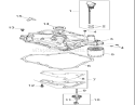 Oil Pan and Lubrication Assembly Diagram and Parts List for 74391 270000001-270999999 - 2007 Toro Lawn Tractor