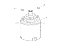 Starting System Assembly Diagram and Parts List for 74391 270000001-270999999 - 2007 Toro Lawn Tractor