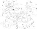 Styling and Fuel System Assembly Diagram and Parts List for 74391 270000001-270999999 - 2007 Toro Lawn Tractor
