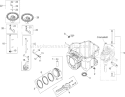Crankcase Assembly Diagram and Parts List for 74391 270000001-270999999 - 2007 Toro Lawn Tractor