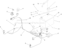 Electrical Assembly Diagram and Parts List for 74391 270000001-270999999 - 2007 Toro Lawn Tractor