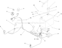 Electrical Assembly Diagram and Parts List for 74380 280000001-280999999 - 2008 Toro Lawn Tractor