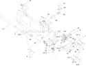 Control Assembly Diagram and Parts List for 74380 280000001-280999999 - 2008 Toro Lawn Tractor