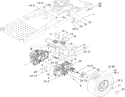 Hydro Drive Assembly Diagram and Parts List for 74399 290000440-290999999 - 2009 Toro Lawn Tractor